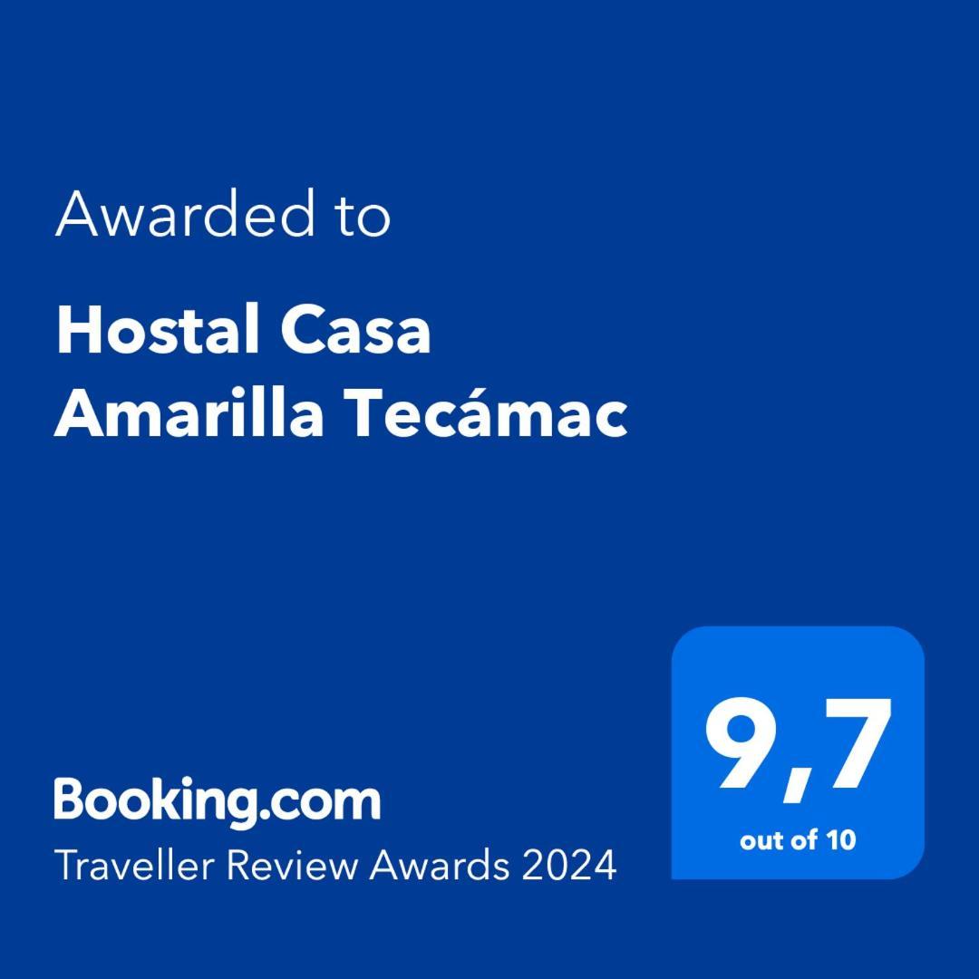 Hostal Casa Amarilla Tecámac Santa Cruz Tecamac Exterior foto